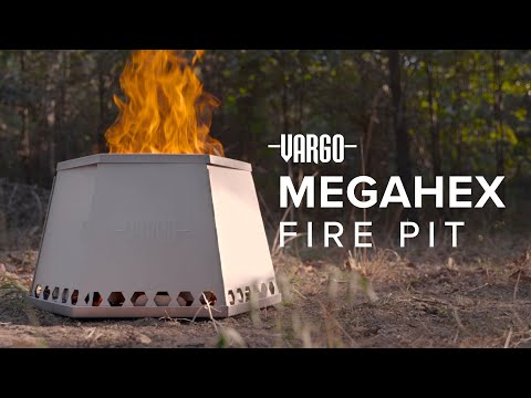 video on the MEGAHEX Smokeless Fire Pit