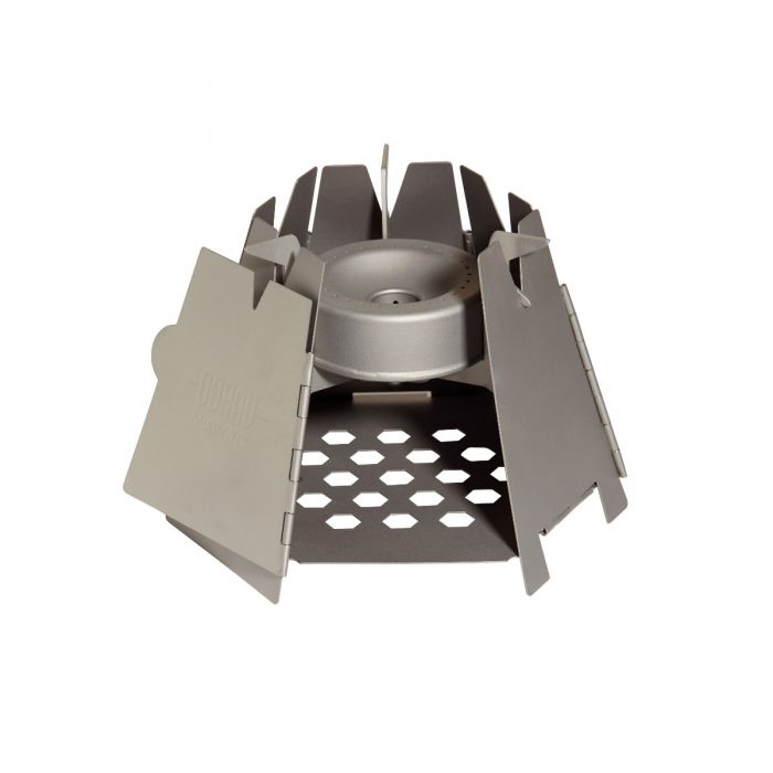 converter stove with windscreen