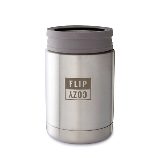 Flip cozy with lid up