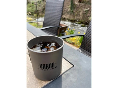 Titanium 450 Travel Mug | Outdoor Travel Companion – VARGO Titanium 450 Travel Mug | Outdoor Travel Companion – VARGO