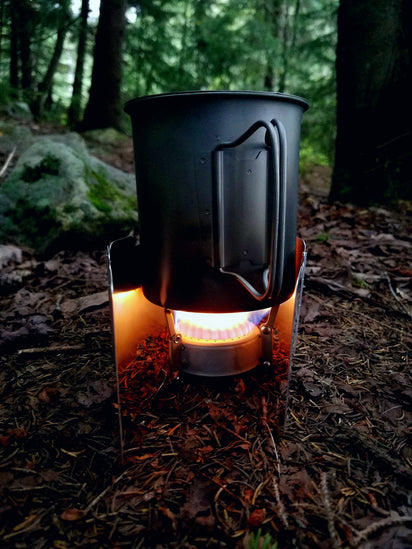 Triad Multi-Fuel Stove | Titanium Alcohol, Fuel Tab, and Fuel Gel