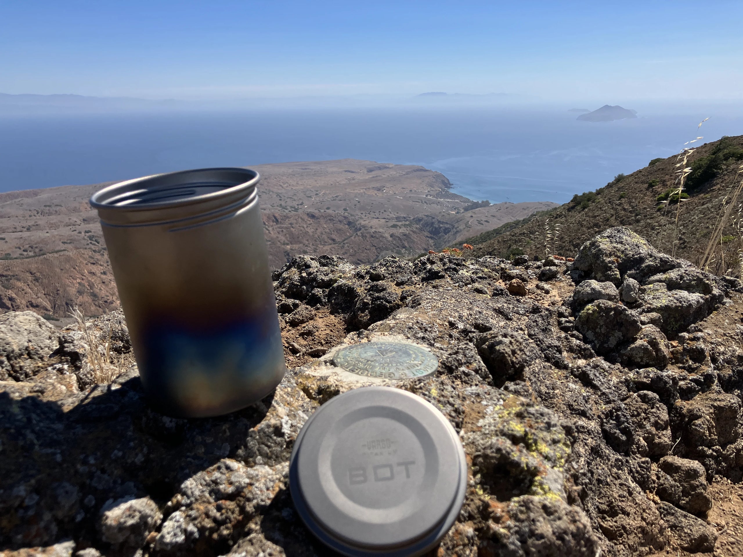 Montañon Peak on Santa Cruz Island
