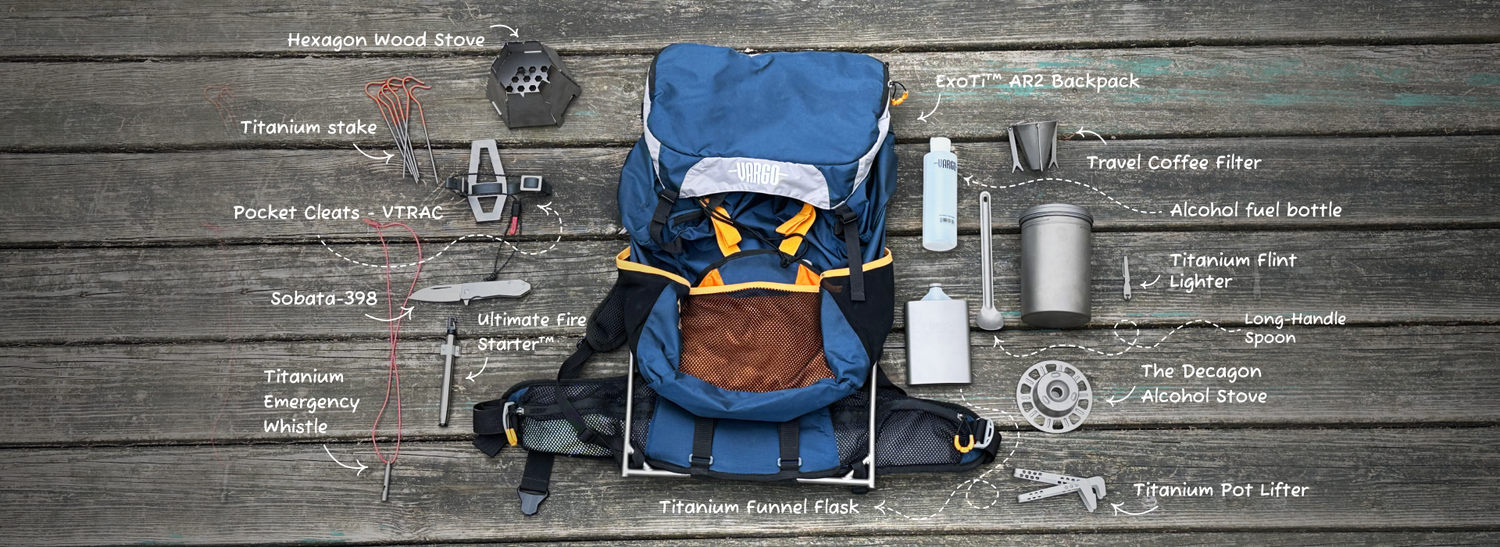 Vargo Titanium Outdoor Gear Ultralight Backpacking Gear Vargo VARGO