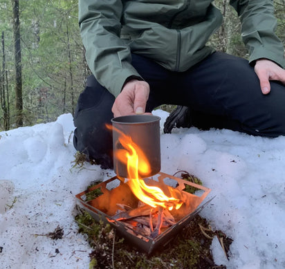 VARGOヴァーゴチタンFIRE BOX GRILL 焚き火台 Titanium Fire Box Grill 2.0 | For Backpacking – VARGO