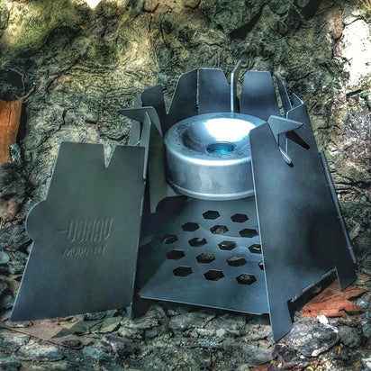 Titanium Converter Stove | Alcohol, Fuel Tab, and Fuel Gel – VARGO