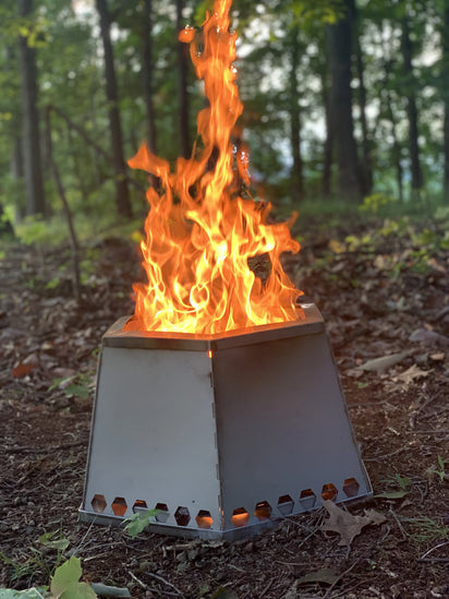 VARGO MEGAHEX T-322 焚き火台 スモークレス MEGAHEX Smokeless Fire Pit | Overland – VARGO