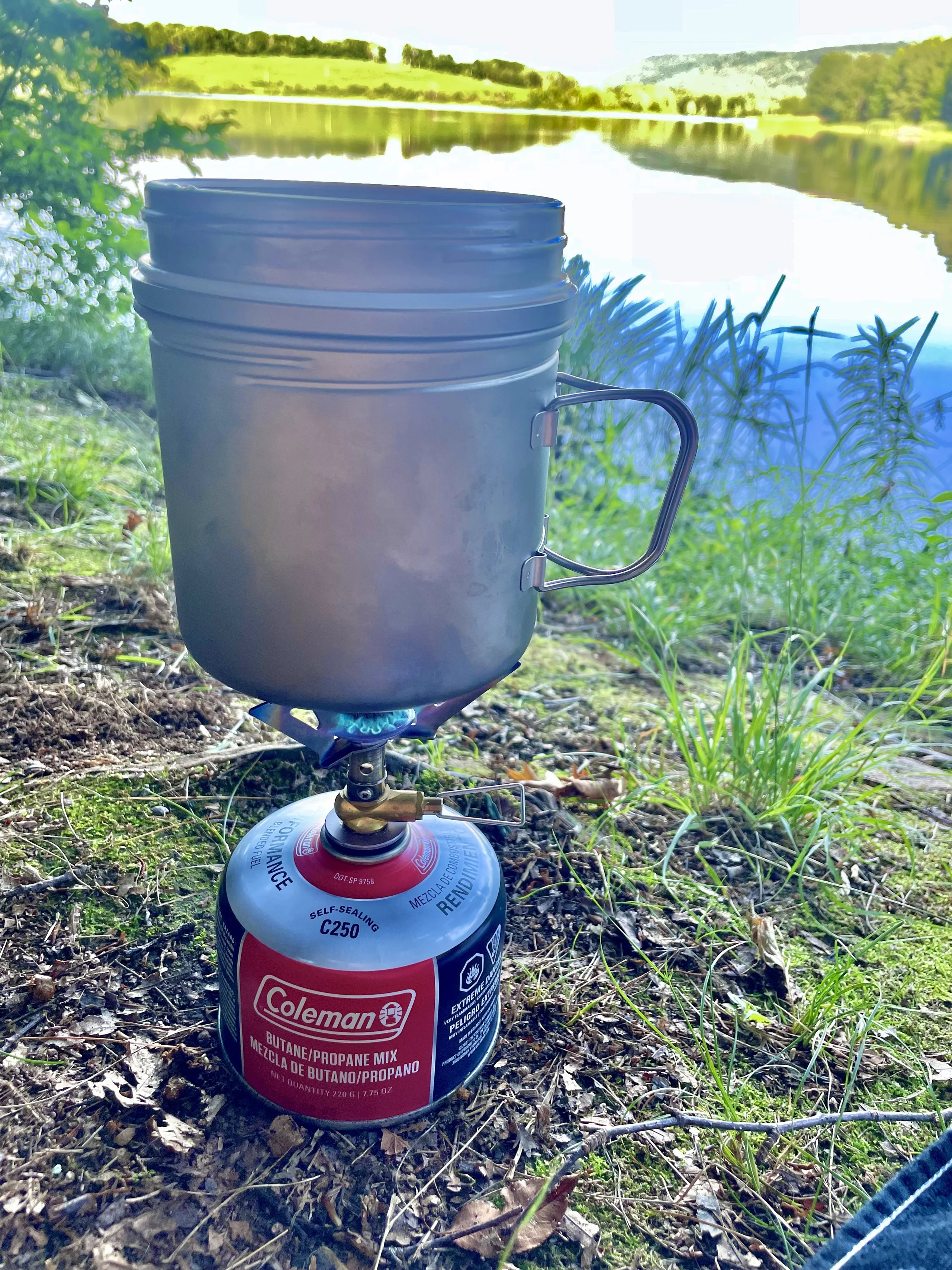 バーベキュー・調理用品 VARGO TITANIUM BOT XL BOT XL | Versatile Titanium Cooking Pot – VARGO