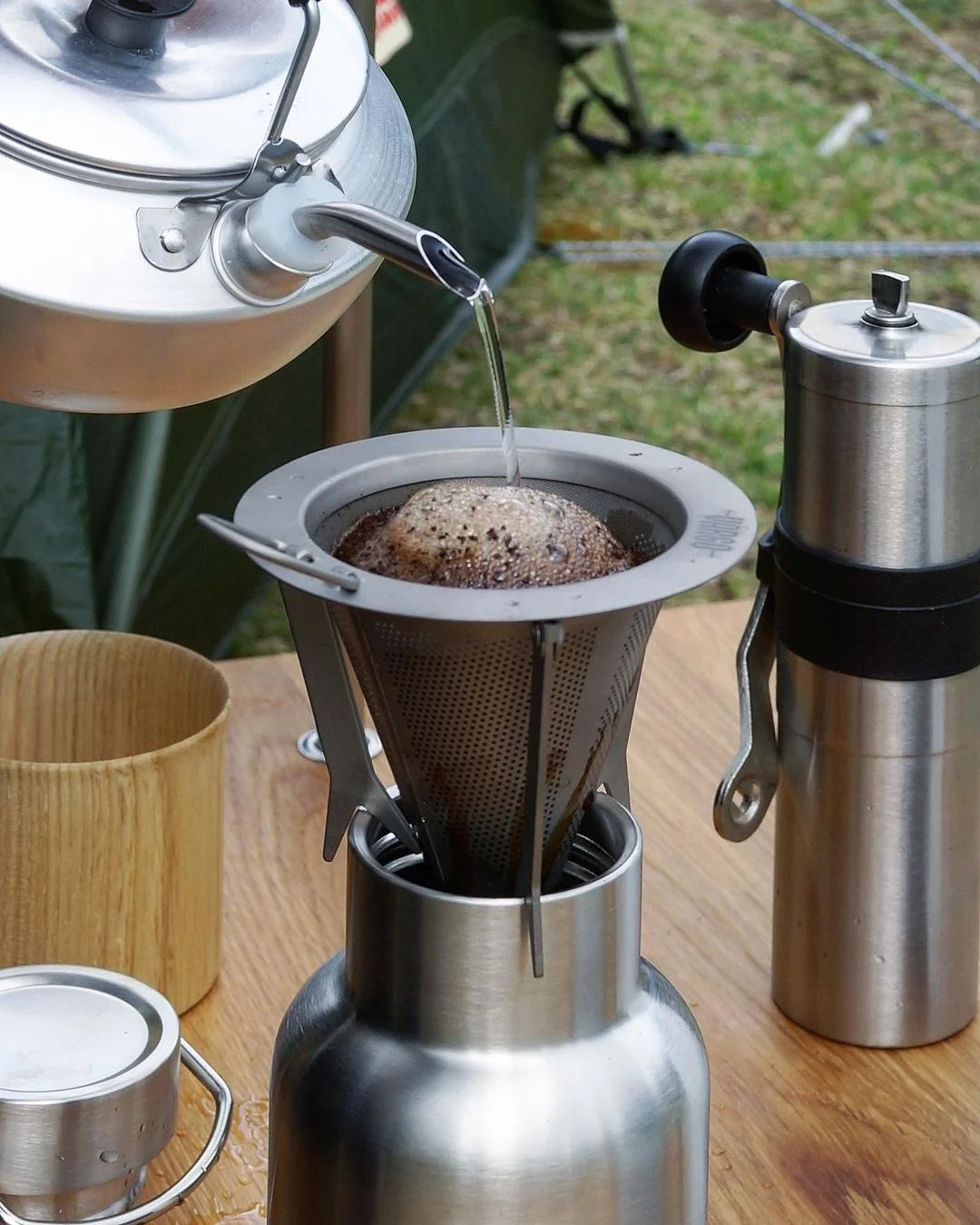 Making an afternoon brew