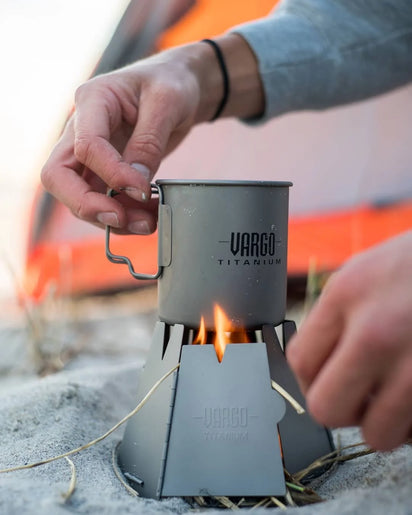 Hexagon Wood Stove | Backpacking | Stainless Steel & Titanium – VARGO