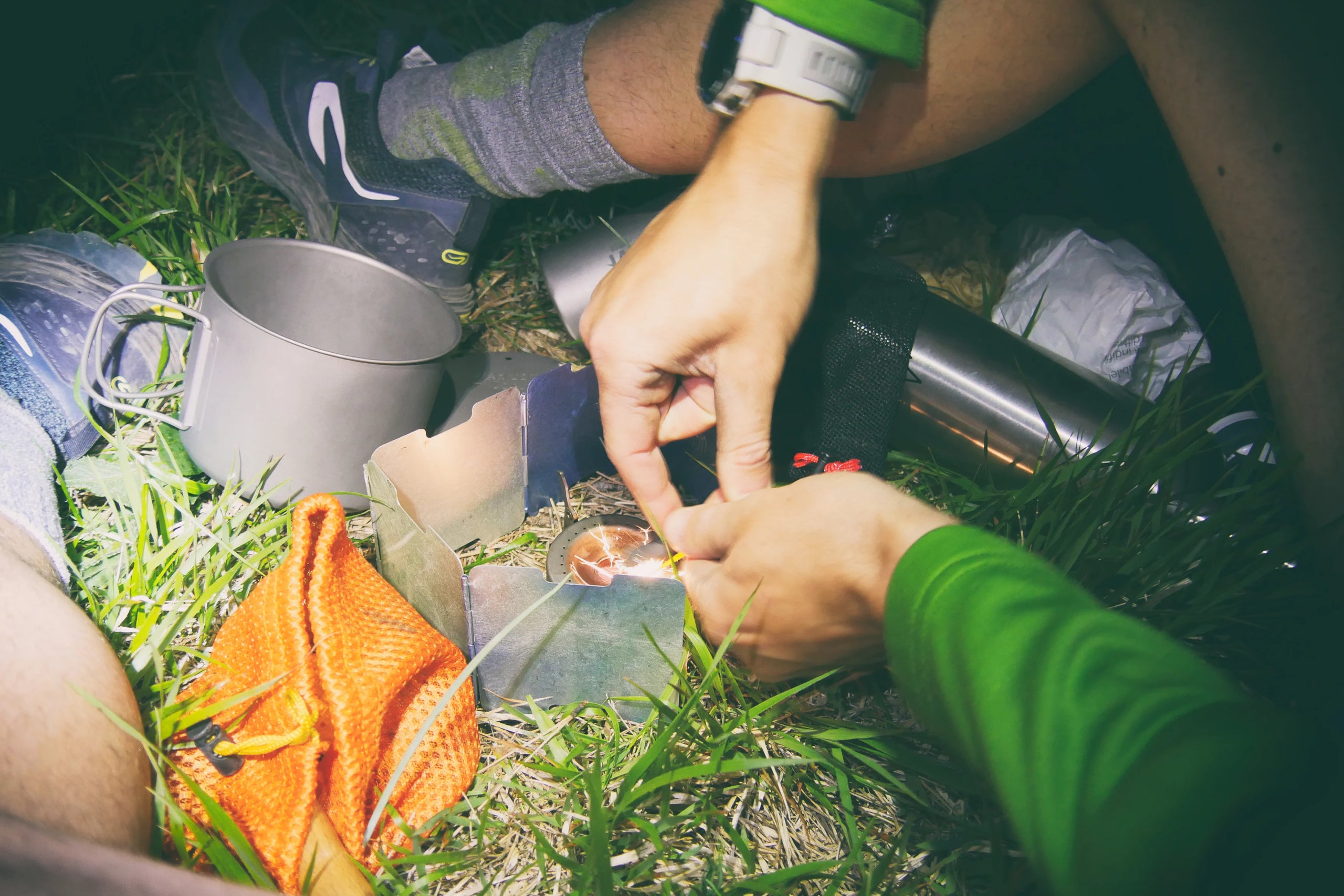 lighting up the triad for dinner