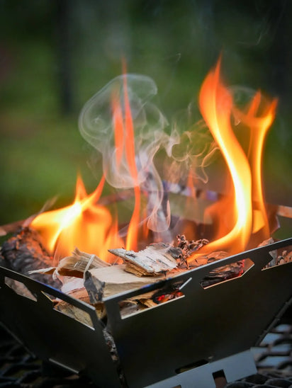 Titanium Fire Box | For Backpacking and Camping – VARGO