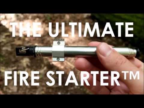 Video on the Ultimate Fire Starter