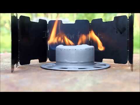 video on the vargo decagon alcohol stove