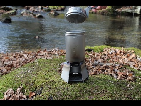 video on the vargo titanium converter stove
