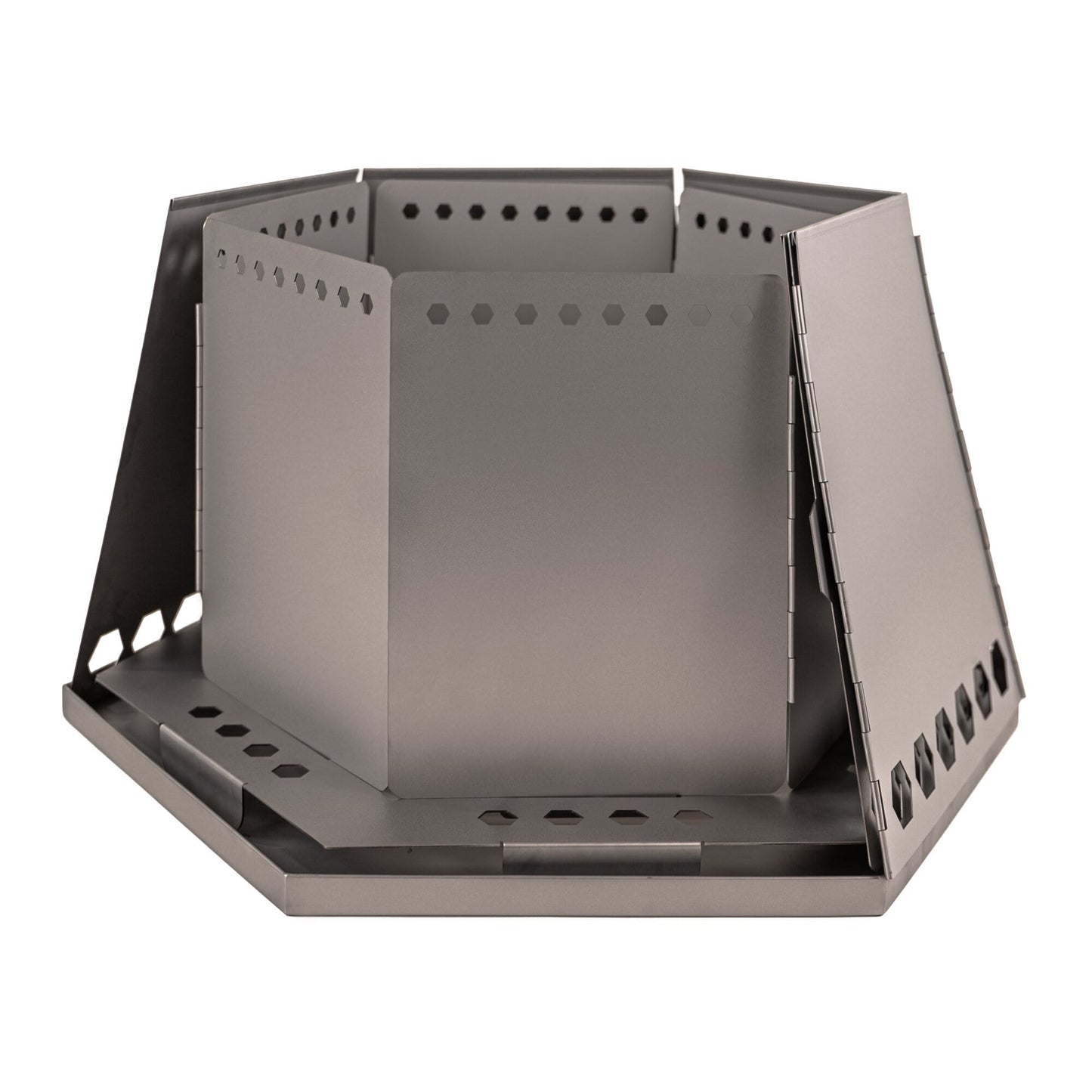 MEGAHEX Smokeless Fire Pit partial build