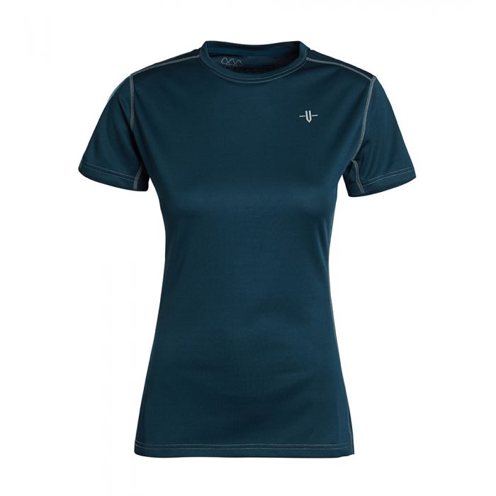 Women's Fluorite Short Sleeve - Reflecting Pond front view
